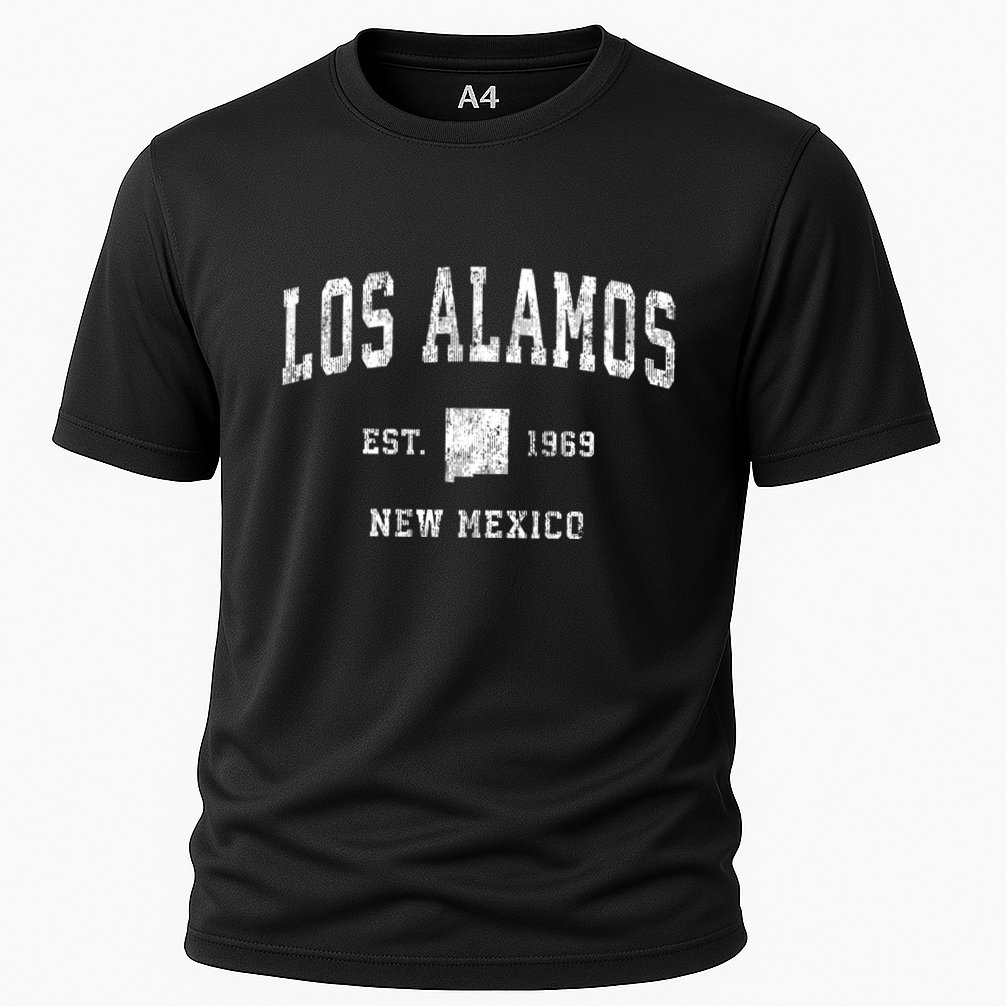 Los Alamos New Mexico Nm Vintage Athletic Sports Performance Shirt
