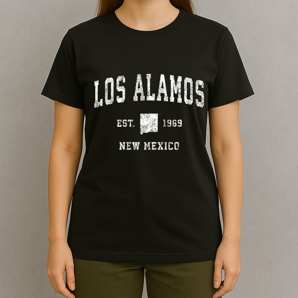 Los Alamos New Mexico Nm Vintage Athletic Sports T-Shirt