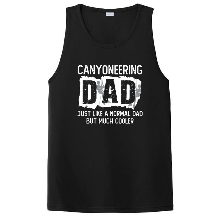 Like A Normal Dad But Cooler Canyoneering Joke PosiCharge Competitor Tank