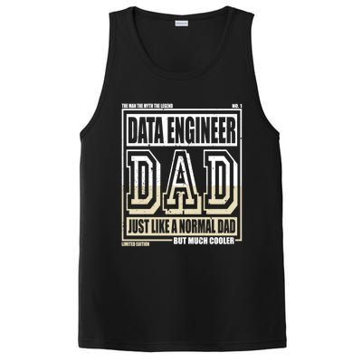 Like A Normal Dad Father Data Engineer Cute Gift PosiCharge Competitor Tank