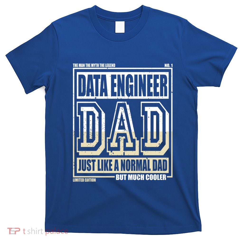 Like A Normal Dad Father Data Engineer Cute Gift T-Shirt