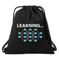 Learning... – Ai, Neural Network, Deep Learning Drawstring Bag