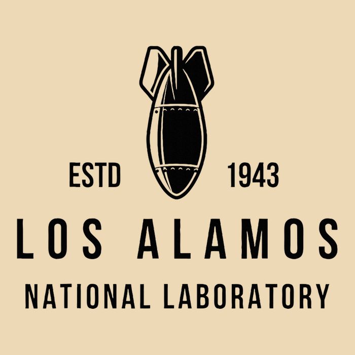 Los Alamos National Laboratory Estd 1945 Atomic Bomb Drawstring Bag