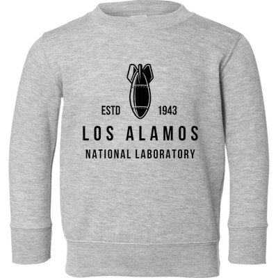 Los Alamos National Laboratory Estd 1945 Atomic Bomb Toddler Sweatshirt