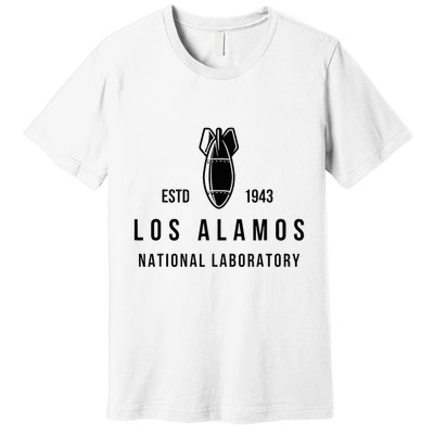 Los Alamos National Laboratory Estd 1945 Atomic Bomb Premium T-Shirt