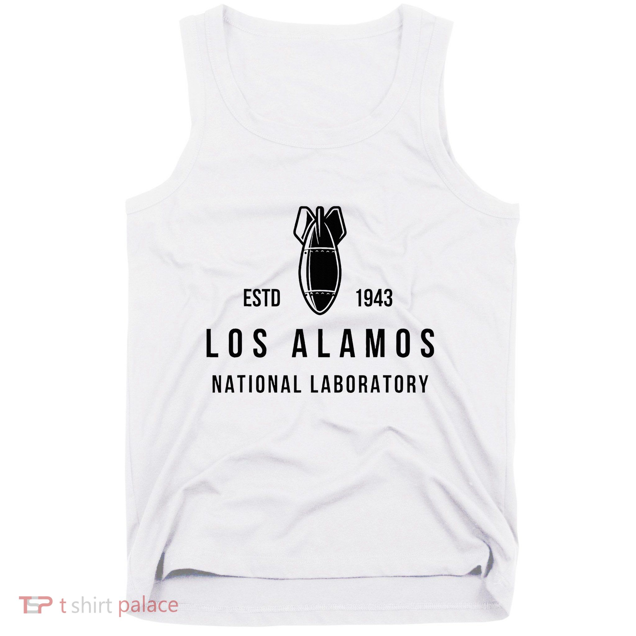 Los Alamos National Laboratory Estd 1945 Atomic Bomb Tank Top