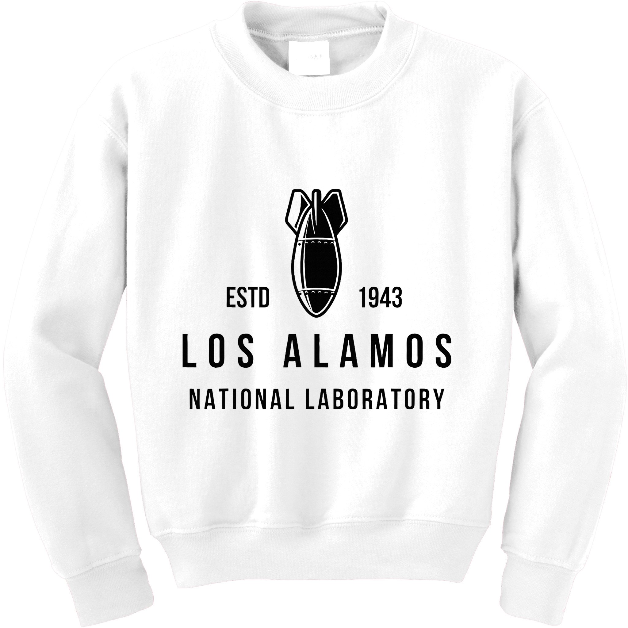 Los Alamos National Laboratory Estd 1945 Atomic Bomb Kids Sweatshirt