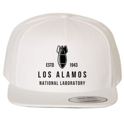 Los Alamos National Laboratory Estd 1945 Atomic Bomb Wool Snapback Cap