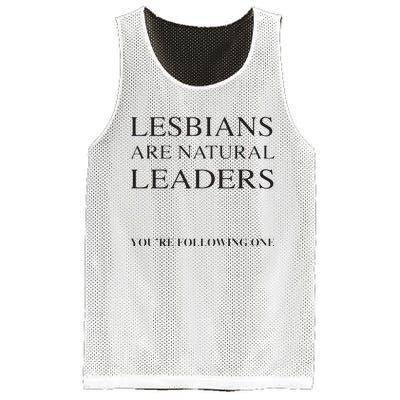 Lesbians Are Natural Leaders Lesbian Shirts Lesbian Pride Mesh Reversible Basketball Jersey Tank