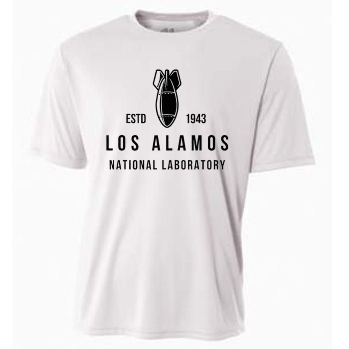 Los Alamos National Laboratory Estd 1945 Atomic Bomb Cooling Performance Crew T-Shirt