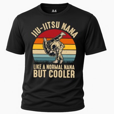 Like A Normal Nana But Cooler Jiu Jitsu Nana Funny Vintage Performance Shirt