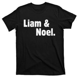 Liam And Noel Names Throwback Retro 90s Boy Girl T-Shirt