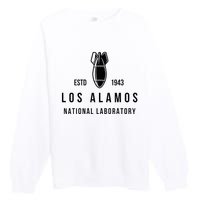 Los Alamos National Laboratory Estd 1945 Atomic Bomb Premium Crewneck Sweatshirt