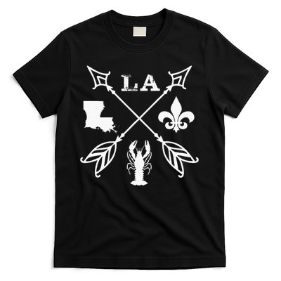 Louisiana Arrow New Orleans Mardi Gras T-Shirt