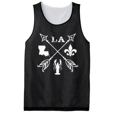 Louisiana Arrow New Orleans Mardi Gras Mesh Reversible Basketball Jersey Tank