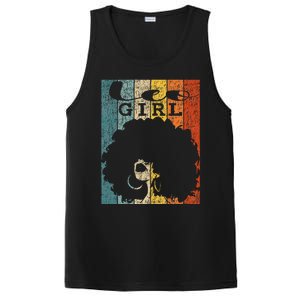 Leo Afro Natural Hair Diva Black Woman Zodiac PosiCharge Competitor Tank