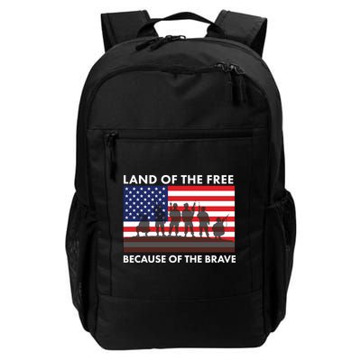 Land Of The Free Because Of The Brave Backpack