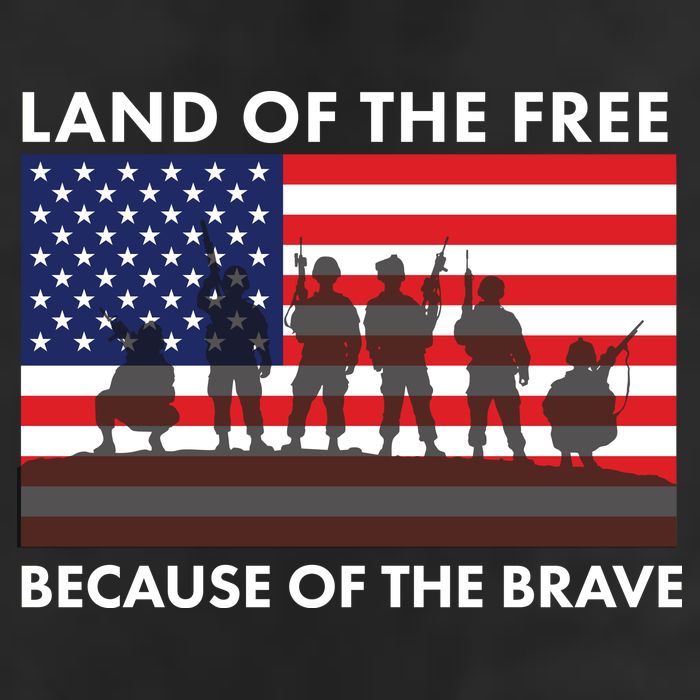 Land Of The Free Because Of The Brave Tumbler