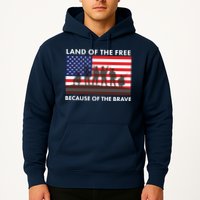 Land Of The Free Because Of The Brave Hoodie