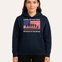 Land Of The Free Because Of The Brave Hoodie