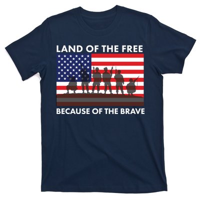 Land Of The Free Because Of The Brave T-Shirt