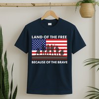 Land Of The Free Because Of The Brave T-Shirt