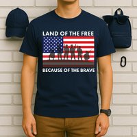 Land Of The Free Because Of The Brave T-Shirt
