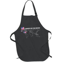 Landed On The Moon USA Map Apron