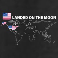 Landed On The Moon USA Map 15oz Campfire Ceramic Mug