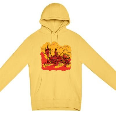 Landmark Charles Bridge Premium Pullover Hoodie