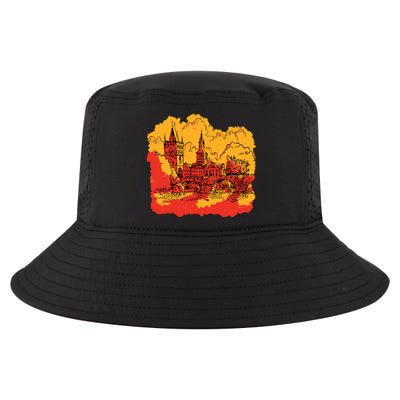 Landmark Charles Bridge Cool Comfort Performance Bucket Hat