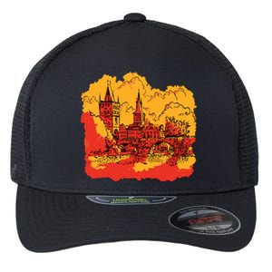 Landmark Charles Bridge Flexfit Unipanel Trucker Cap