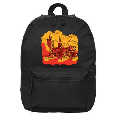 Landmark Charles Bridge 16 in Basic Backpack