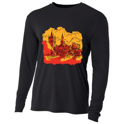 Landmark Charles Bridge Cooling Performance Long Sleeve Crew