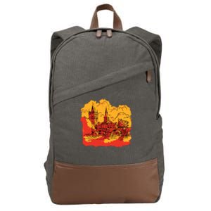 Landmark Charles Bridge Cotton Canvas Backpack