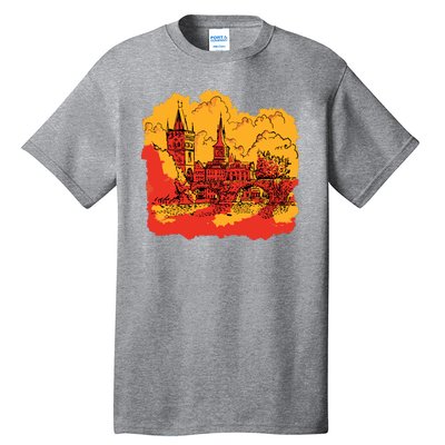 Landmark Charles Bridge Tall T-Shirt