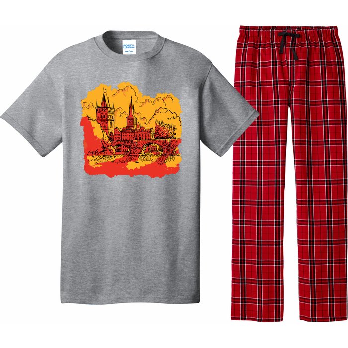 Landmark Charles Bridge Pajama Set