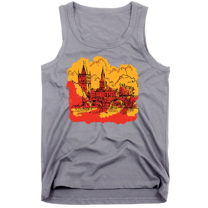 Landmark Charles Bridge Tank Top