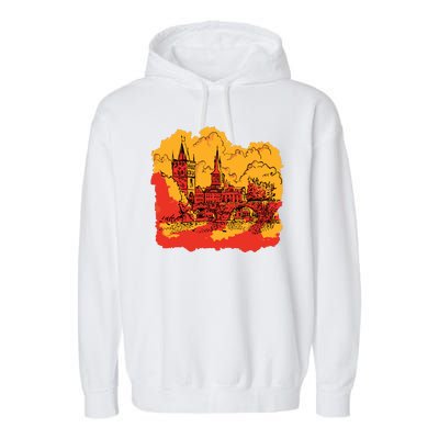 Landmark Charles Bridge Garment-Dyed Fleece Hoodie