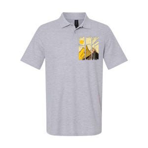 Landscape Sunset Mountain Softstyle Adult Sport Polo