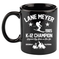 Lane Meyer 1985 K-12 Champion 11oz C Handle Ceramic Mug