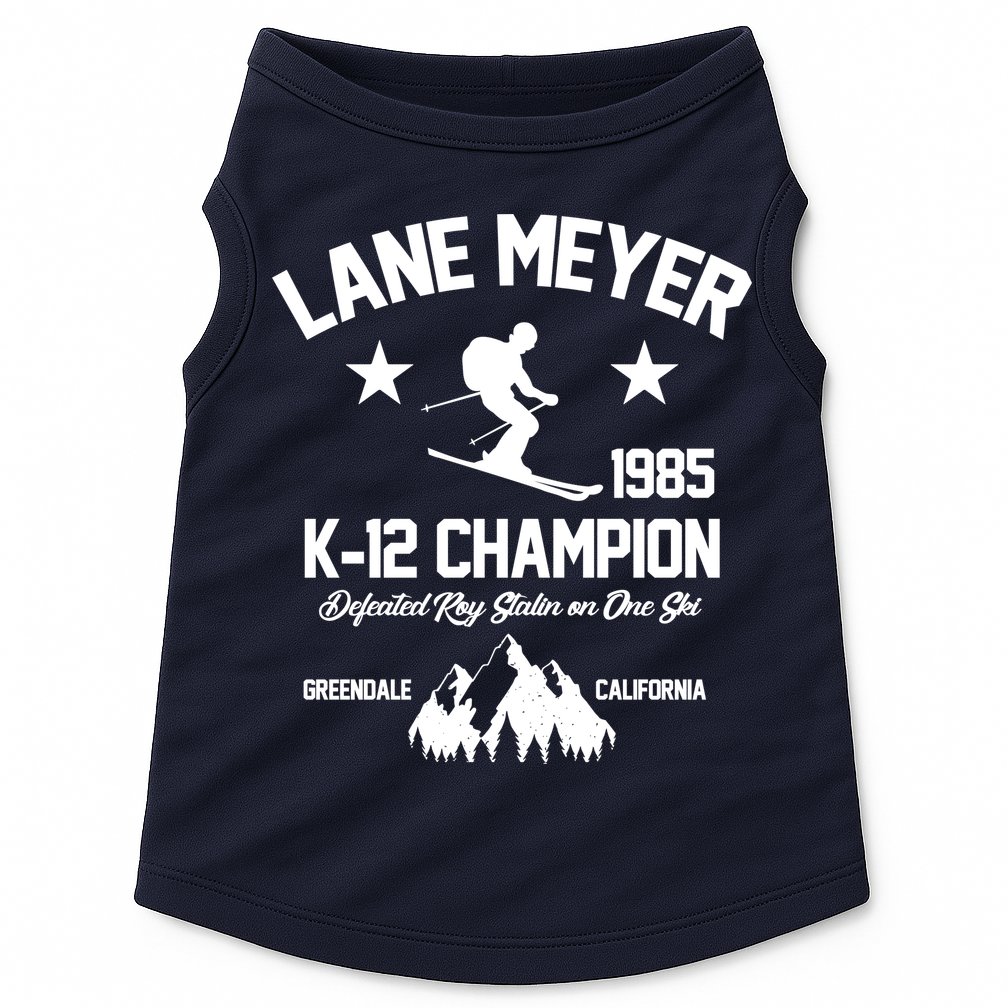 Lane Meyer 1985 K-12 Champion Doggie Tank