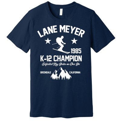 Lane Meyer 1985 K-12 Champion Premium T-Shirt