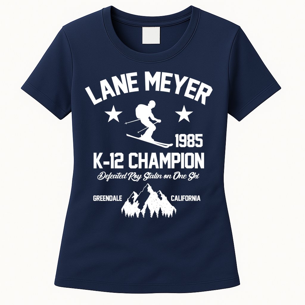 Lane Meyer 1985 K-12 Champion Womens T-Shirt