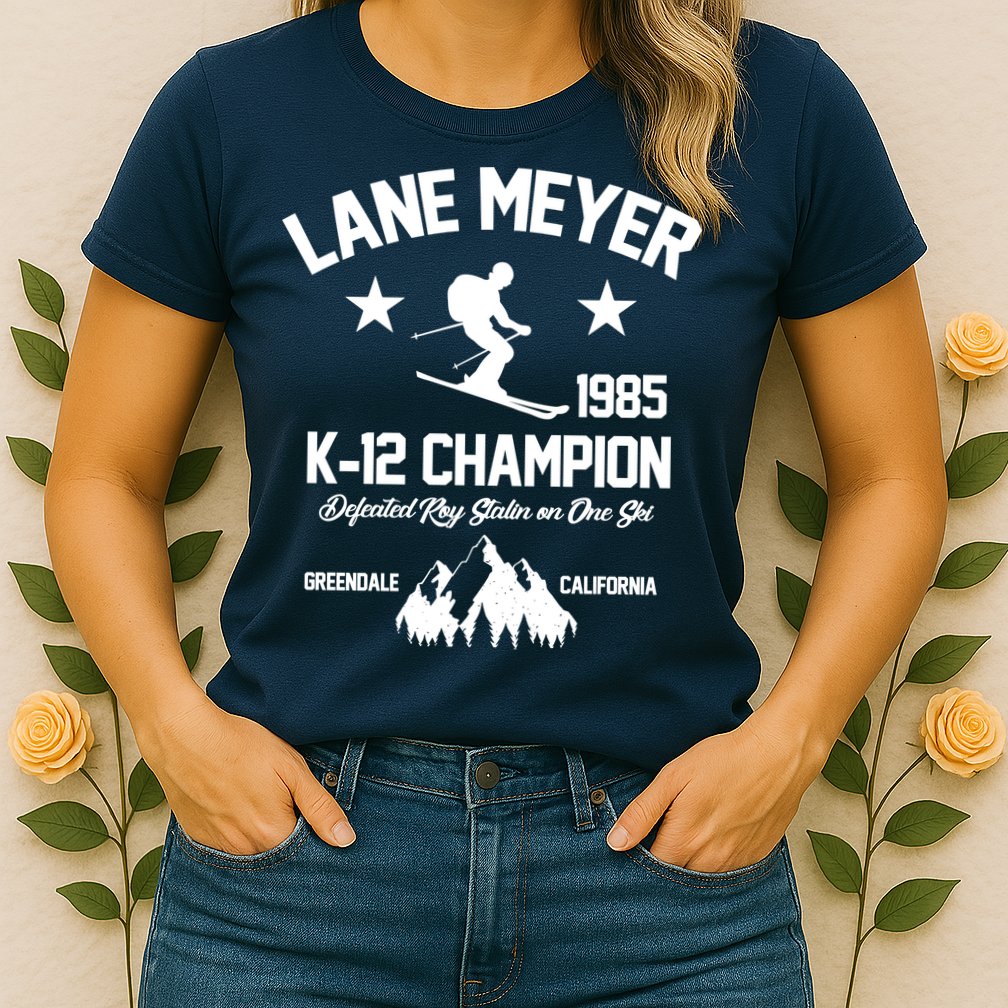 Lane Meyer 1985 K-12 Champion Womens T-Shirt