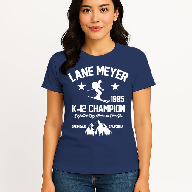 Lane Meyer 1985 K-12 Champion Womens T-Shirt