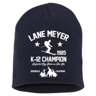 Lane Meyer 1985 K-12 Champion Short Acrylic Beanie