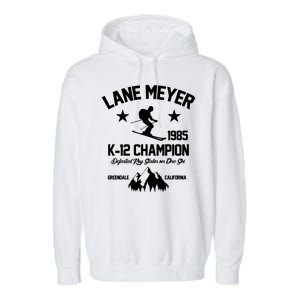 Lane Meyer 1985 K-12 Champion Garment-Dyed Fleece Hoodie