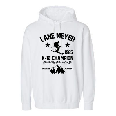 Lane Meyer 1985 K-12 Champion Garment-Dyed Fleece Hoodie