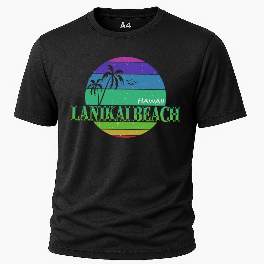 Lanikai Beach Cooling Performance Crew T-Shirt